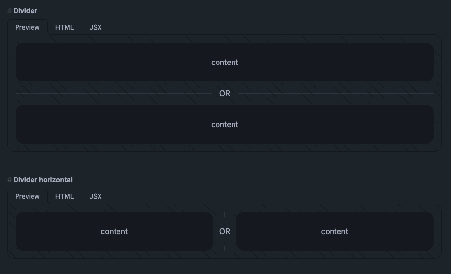 Divider Example