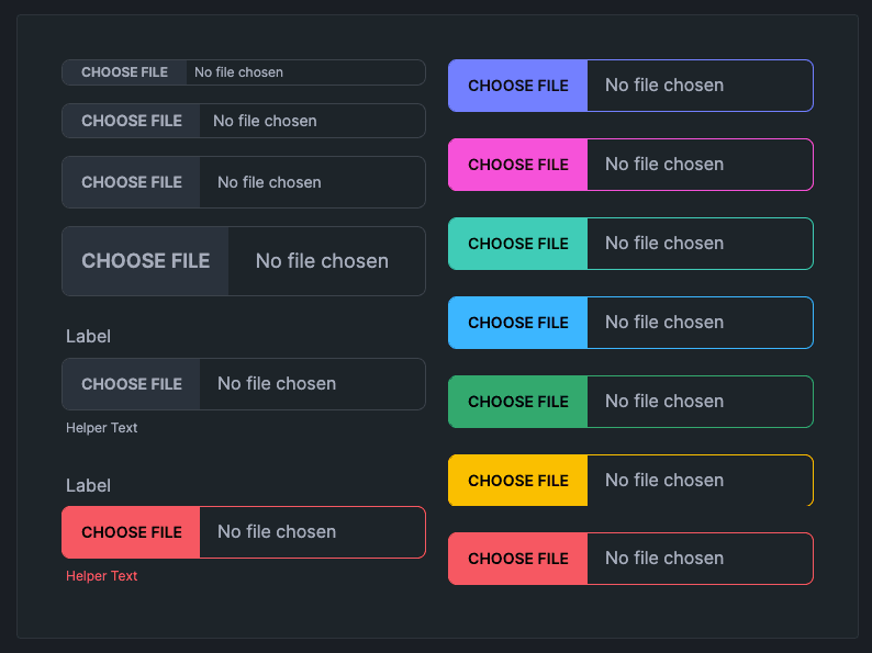 FileInput Example