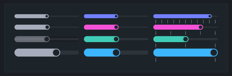 RangeSlider Example