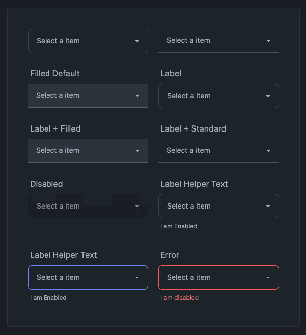 Select Example